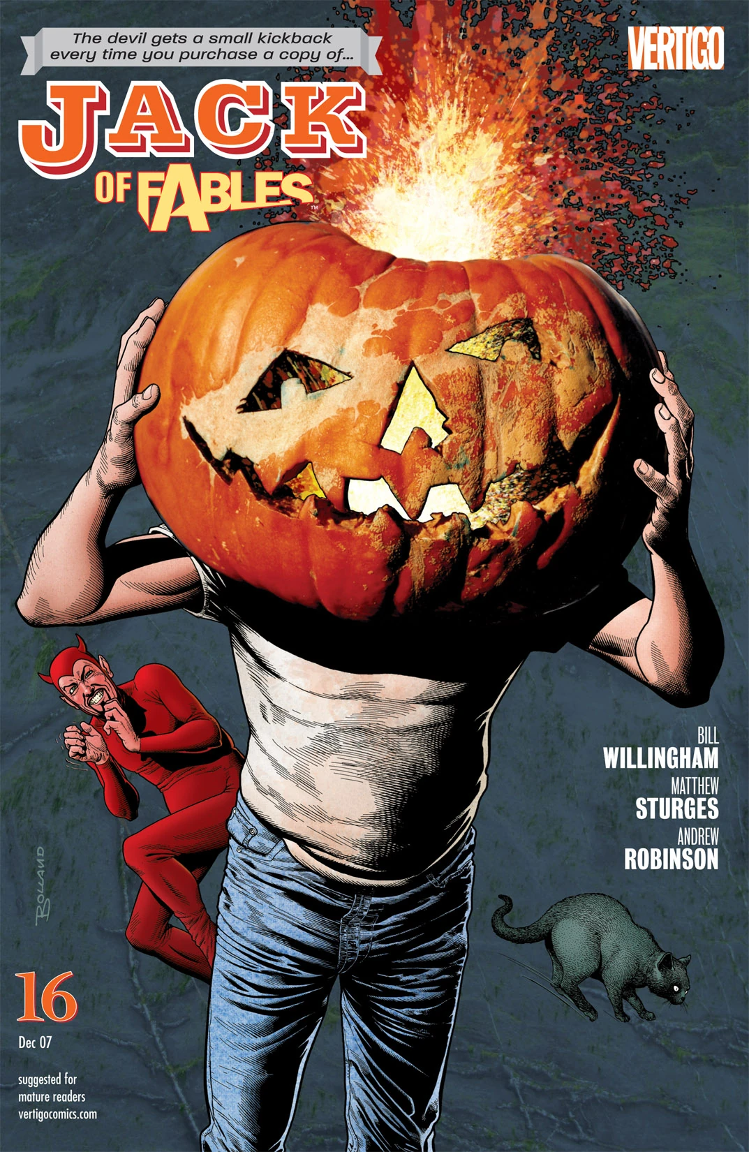 Jack of Fables #16 (DC, 2007 — Cover A) cover